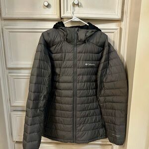 Columbia Charcoal Hooded Jacket